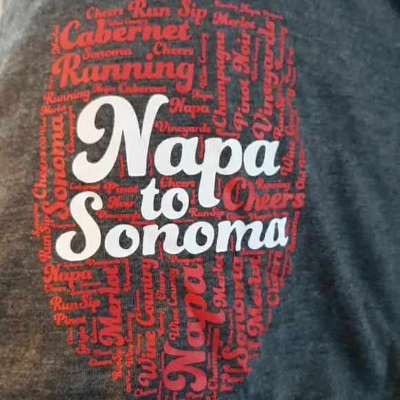 Men's Napa to Somona Tshirt sz Medium - Picture 4 of 5